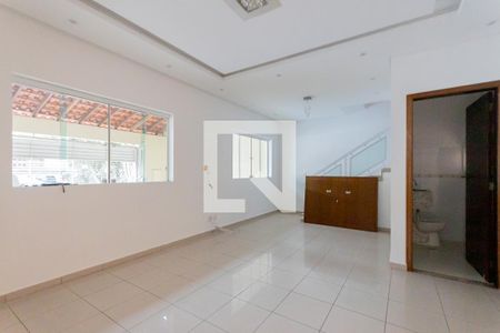 Sala de casa à venda com 3 quartos, 130m² em Campestre, Santo André