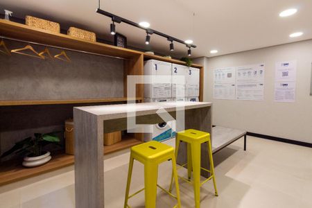 Apartamento à venda com 31m², 1 quarto e sem vaga Apartamento à venda com 31m², 1 quarto e sem vagaLavanderia