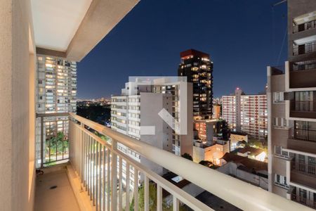 Sala - varanda de apartamento à venda com 1 quarto, 31m² em Pinheiros, São Paulo