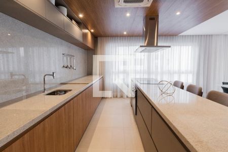 Apartamento à venda com 31m², 1 quarto e sem vaga Apartamento à venda com 31m², 1 quarto e sem vagaSalão de festas gourmet
