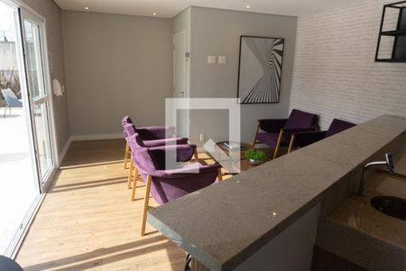 Studio para alugar com 28m², 1 quarto e sem vagaÁrea comum - Salão de festas