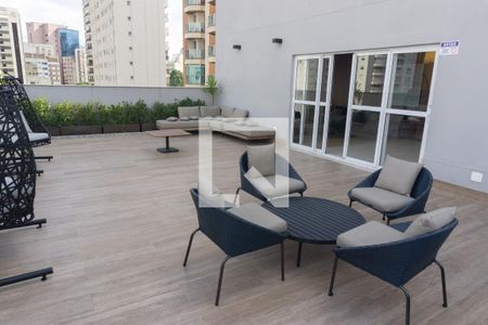 Studio para alugar com 28m², 1 quarto e sem vagaÁrea comum - Salão de festas