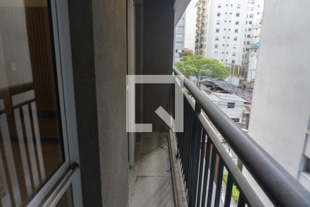 Studio para alugar com 28m², 1 quarto e sem vagaSacada