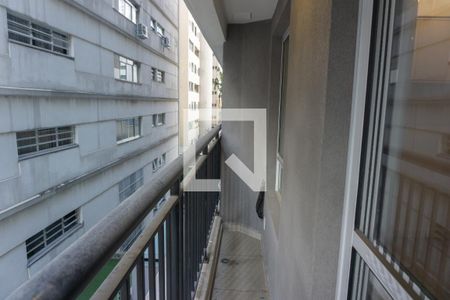 Studio para alugar com 28m², 1 quarto e sem vagaSacada