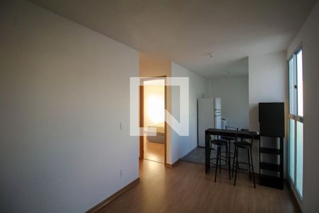 Sala de apartamento para alugar com 2 quartos, 48m² em Santa Cecília, Viamão