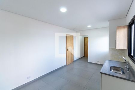 Sala/Cozinha de apartamento para alugar com 2 quartos, 52m² em Vila Paranagua, São Paulo