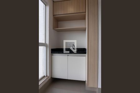 Varanda da Sala de apartamento para alugar com 1 quarto, 45m² em Norte (águas Claras), Brasília