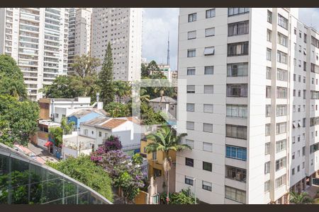 Vista da Varanda de apartamento para alugar com 1 quarto, 30m² em Bela Vista, São Paulo