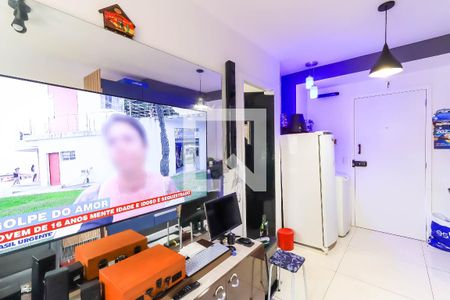 Sala e Cozinha de apartamento para alugar com 1 quarto, 24m² em Morumbi, São Paulo