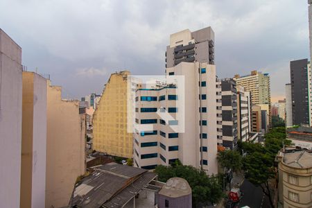 Vista de kitnet/studio para alugar com 1 quarto, 17m² em Bela Vista, São Paulo