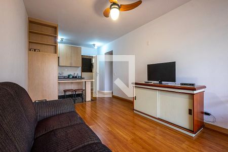 Sala/Cozinha de apartamento para alugar com 1 quarto, 42m² em Jardim Paulista, São Paulo