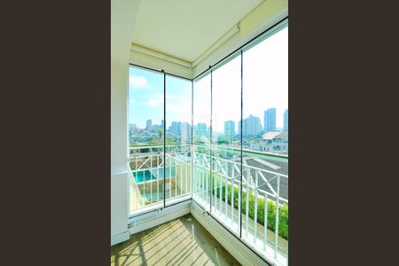 Varanda da Sala de apartamento para alugar com 2 quartos, 73m² em Jardim, Santo André