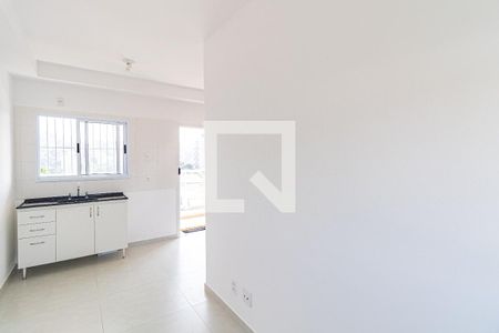Sala de apartamento para alugar com 1 quarto, 25m² em Jardim Trussardi, São Paulo