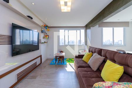 Sala de apartamento à venda com 3 quartos, 100m² em Vila Cruzeiro, São Paulo