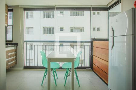 Apartamento à venda com 37m², 1 quarto e 1 vagaVaranda / Cozinha