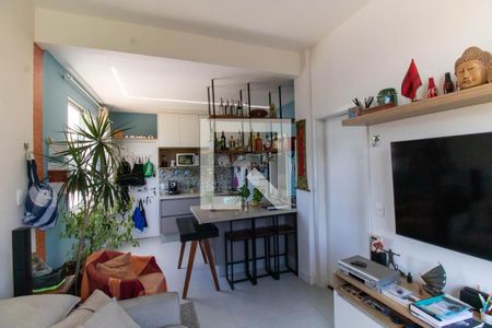 Sala de apartamento à venda com 1 quarto, 51m² em São Francisco, Niterói