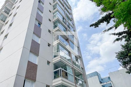 Apartamento para alugar com 55m², 1 quarto e 1 vagaFachada + plaquinha