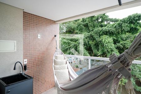 Apartamento para alugar com 55m², 1 quarto e 1 vagaVaranda