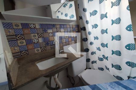 Banheiro de apartamento à venda com 1 quarto, 50m² em Jacarepaguá, Rio de Janeiro