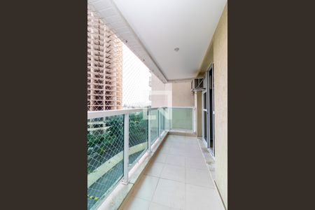 Varanda da Sala de apartamento para alugar com 2 quartos, 60m² em Barra da Tijuca, Rio de Janeiro