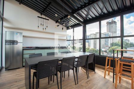 Studio para alugar com 19m², 1 quarto e sem vagaÁrea comum - Salão de festas