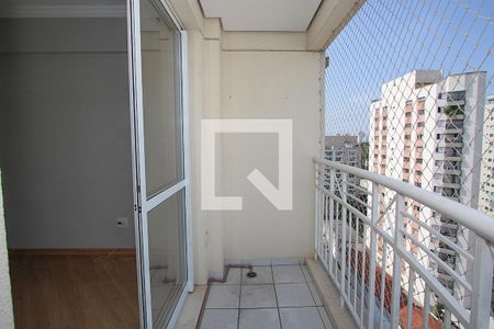 Varanda da Sala de apartamento para alugar com 2 quartos, 49m² em Pinheiros, São Paulo