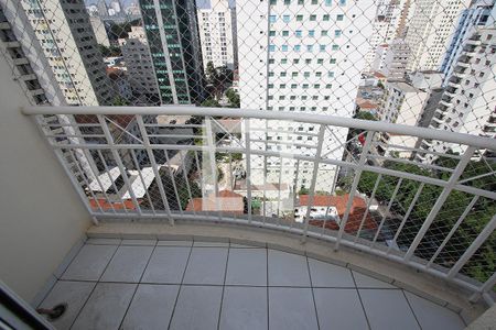 Varanda da Sala de apartamento para alugar com 2 quartos, 49m² em Pinheiros, São Paulo