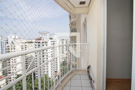 Varanda da Sala de apartamento para alugar com 2 quartos, 49m² em Pinheiros, São Paulo