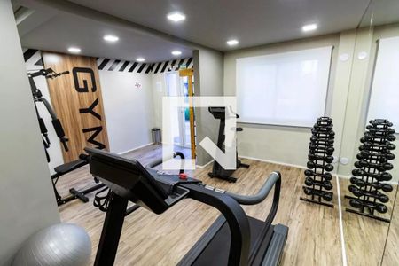 Apartamento à venda com 28m², 1 quarto e sem vaga Apartamento à venda com 28m², 1 quarto e sem vagaÁrea comum - Academia