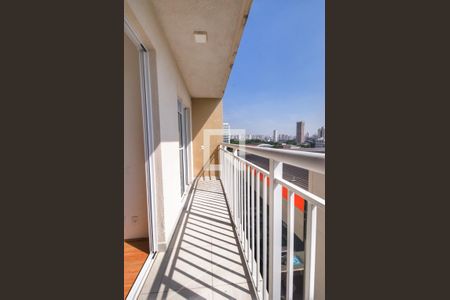Varanda de apartamento à venda com 1 quarto, 28m² em Cambuci, São Paulo