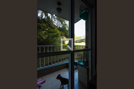 Sala - varanda de apartamento para alugar com 2 quartos, 53m² em Lajeado, Cotia