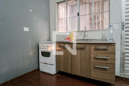 Cozinha de casa para alugar com 1 quarto, 50m² em Jardim Nordeste, São Paulo