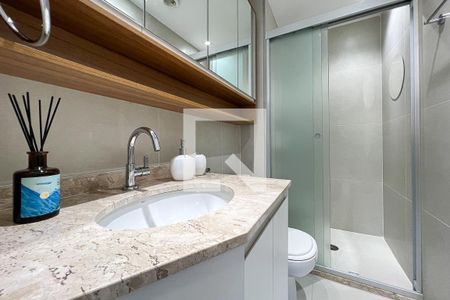 Apartamento à venda com 55m², 2 quartos e 1 vagaBanheiro Social