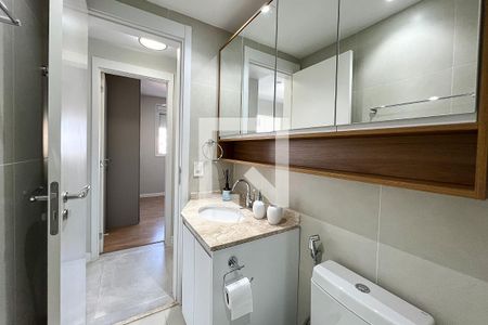 Apartamento à venda com 55m², 2 quartos e 1 vagaBanheiro Social
