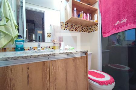 Banheiro Suíte de apartamento à venda com 3 quartos, 80m² em Ponte Preta, Campinas
