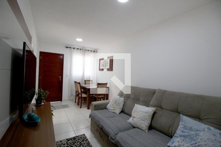 Sala de casa de condomínio para alugar com 2 quartos, 55m² em Jardim Simus, Sorocaba