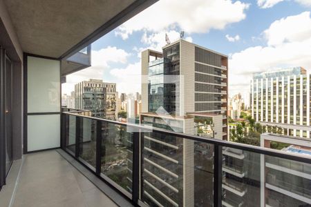 Studio para alugar com 44m², 1 quarto e 1 vaga Studio para alugar com 44m², 1 quarto e 1 vagaVaranda