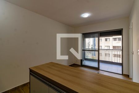 Cozinha de apartamento para alugar com 1 quarto, 35m² em Vila Guarani (z Sul), São Paulo