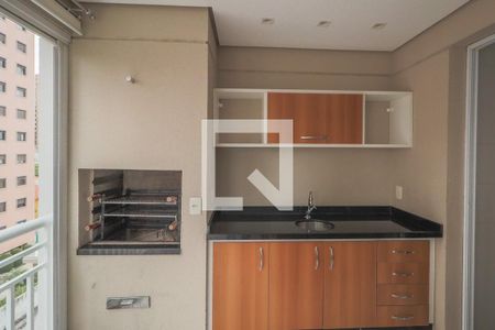 Varanda Gourmet de apartamento para alugar com 3 quartos, 132m² em Vila Prudente, São Paulo