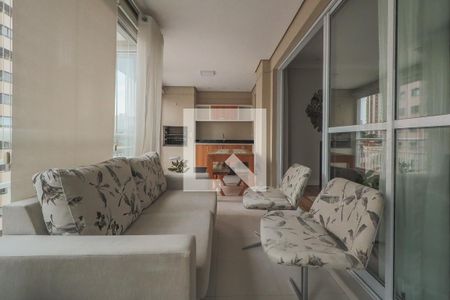 Varanda Gourmet de apartamento para alugar com 3 quartos, 132m² em Vila Prudente, São Paulo