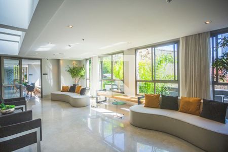 Studio à venda com 21m², 1 quarto e sem vagaHall social