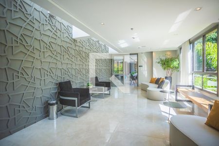 Studio à venda com 21m², 1 quarto e sem vagaHall social