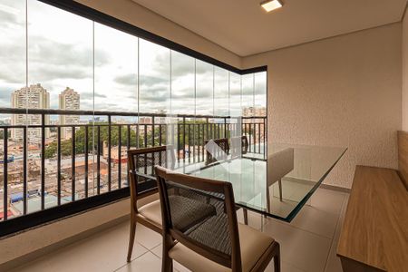 Varanda da Sala de apartamento à venda com 3 quartos, 86m² em Vila Progresso, Guarulhos