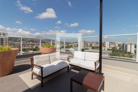 Apartamento à venda com 29m², 1 quarto e 1 vagaTerraço