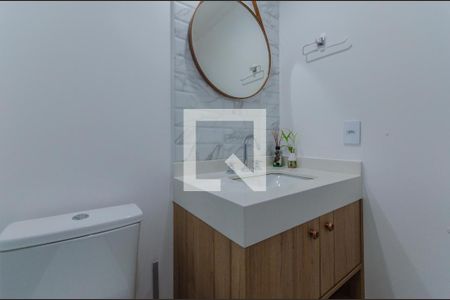 Banheiro de kitnet/studio para alugar com 1 quarto, 31m² em Vila Mariana, São Paulo