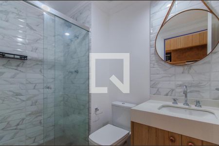 Banheiro de kitnet/studio para alugar com 1 quarto, 31m² em Vila Mariana, São Paulo