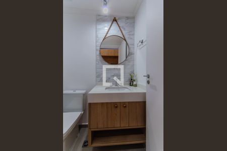 Banheiro de kitnet/studio para alugar com 1 quarto, 31m² em Vila Mariana, São Paulo