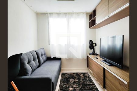 Sala de apartamento para alugar com 2 quartos, 55m² em Parque São Vicente, Santo André