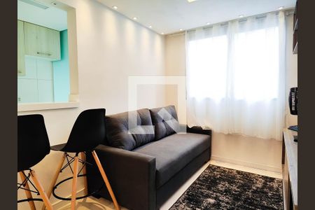 Sala de apartamento para alugar com 2 quartos, 55m² em Parque São Vicente, Santo André