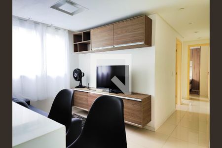 Sala de apartamento para alugar com 2 quartos, 55m² em Parque São Vicente, Santo André